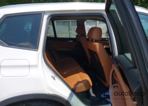 2017 BMW X3 xDrive28I из США, поврежденный, VIN 5UXWX9C36H0W74437